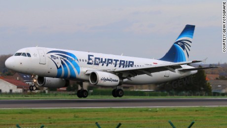 An aviation photographer took this photo of the missing EgyptAir A320 jet on June 11, 2015.