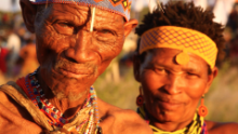 The San are an indigenous people who live in Southern African nations. DNA testing has shown that they are direct descendants of the first Homo sapiens, and have lived in the region for around 20,000 years.