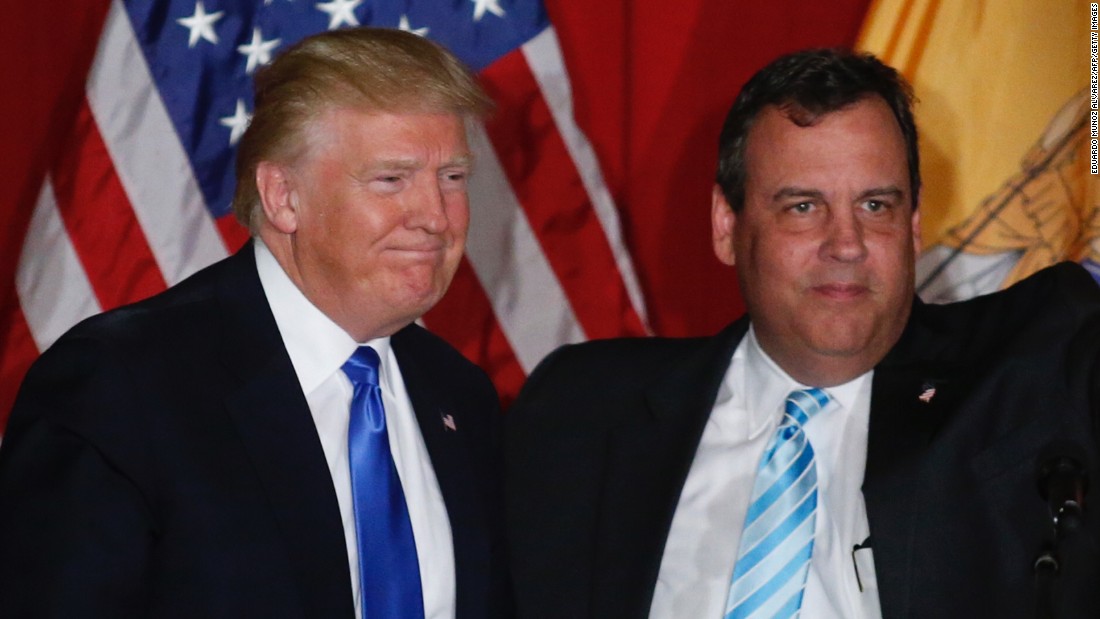 Trump transition team fundraises with Christie email
