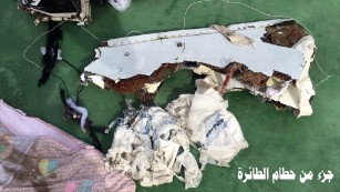 Images of wreckage released in EgyptAir probe
