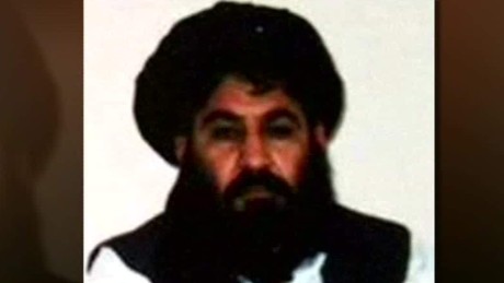 taliban leader mullah mansour u.s. airstrike walsh newday_00000805
