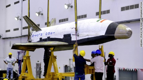 india space shuttle test 1