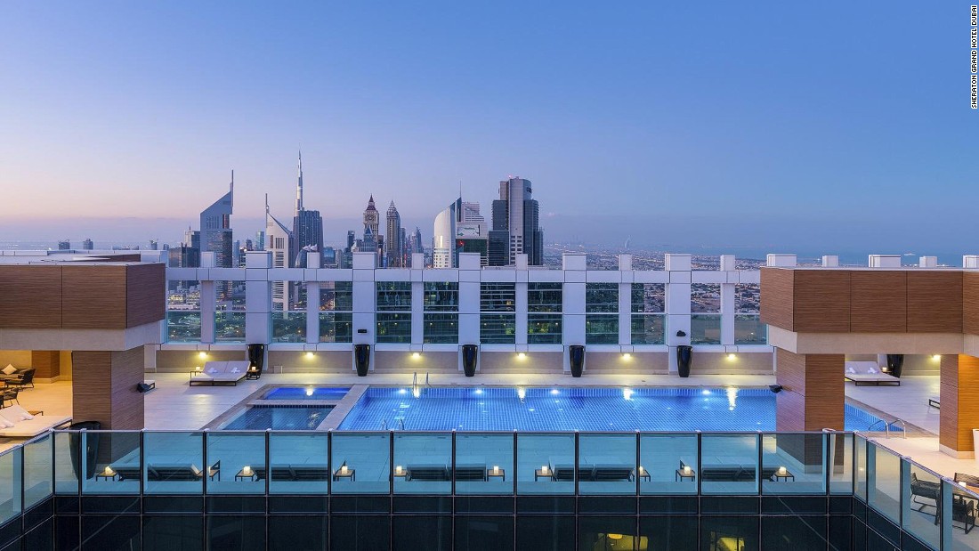  Sheraton has 525 branded hotels around the planet. Its glitziest is the 54-story Grand Hotel Dubai. 
