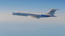 A Russian Tu-134AK