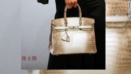 Most expensive handbag ever sold - CNN Video
