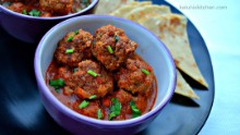 "Kenyan cuisine is an amalgamation of ethnic, Indian and Arabic cuisine which have been slightly modified over centuries to suit our needs," says Adagala, who made this meatball tikka masala with mince, tumeric, cumin, peppers and breadcrumbs. 