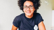 Adjonyoh, 38, started off selling groundnut soup from a makeshift stall selling out of her studio flat at the Hackney Wicked Festival almost five years ago. Since then she has taken her food to street food markets and pop-ups across London and Berlin. 