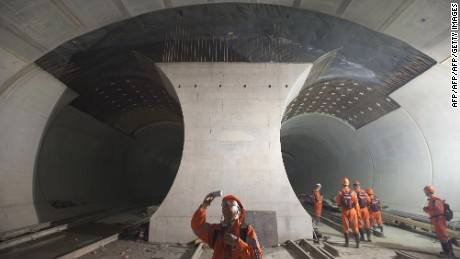 Gotthard: World's Longest Tunnel Opens Under Swiss Alps - CNN.com