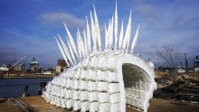 What on earth is this? Futuristic pod will both house and feed you -- crickets