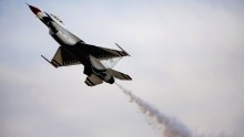 <strong>June 2, 2016:</strong> A U.S. Air Force Thunderbirds F-16 crashes near the Air Force Academy in Colorado.