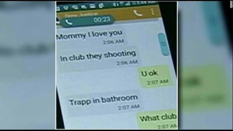 Pulse Club Shooting Im Gonna Die Son Texts Mom