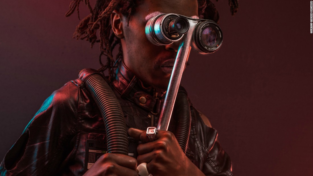 Karanja &#39;the mole&#39; jere: normally operates underground with his modified underground breathing suite. His hair is designed to appear like a rodent burrowing through the soil and he&#39;s spectacles are telescopic able to see close to one kilometer away.