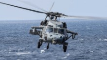 <strong>June 14, 2016:</strong> An MH-60S crashed into the water while simulating a swimmer deployment in Newport News, Va. All 3 crewman were rescued by boat.