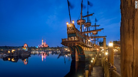 Shanghai Disneyland's pirate-themed Treasure Cove.