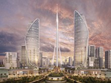 A new megatall skyscraper will dominate the Dubai skyline. Currently unnamed -- 'The Tower', as it's being referred to by its developers for now -- will be built on the Dubai Creek Harbour, and will be 100m taller than Dubai's Burj Khalifa -- a skyscraper that is currently the tallest building in the world. Megatall buildings are defined by the Council on Tall Buildings and Urban Habitat (CTBUH) as a builidng over 600 meters (1,968 feet) in height. <br /><strong>Height: </strong>928m (3,044ft) <strong><br />Architect: </strong>Santiago Calatrava