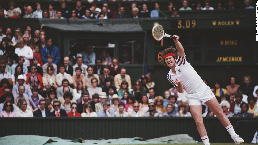 Björn Borg Wimbledon 1980 Final Borg Vs Mcenroe