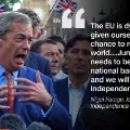 Quote graphic Nigel Farage