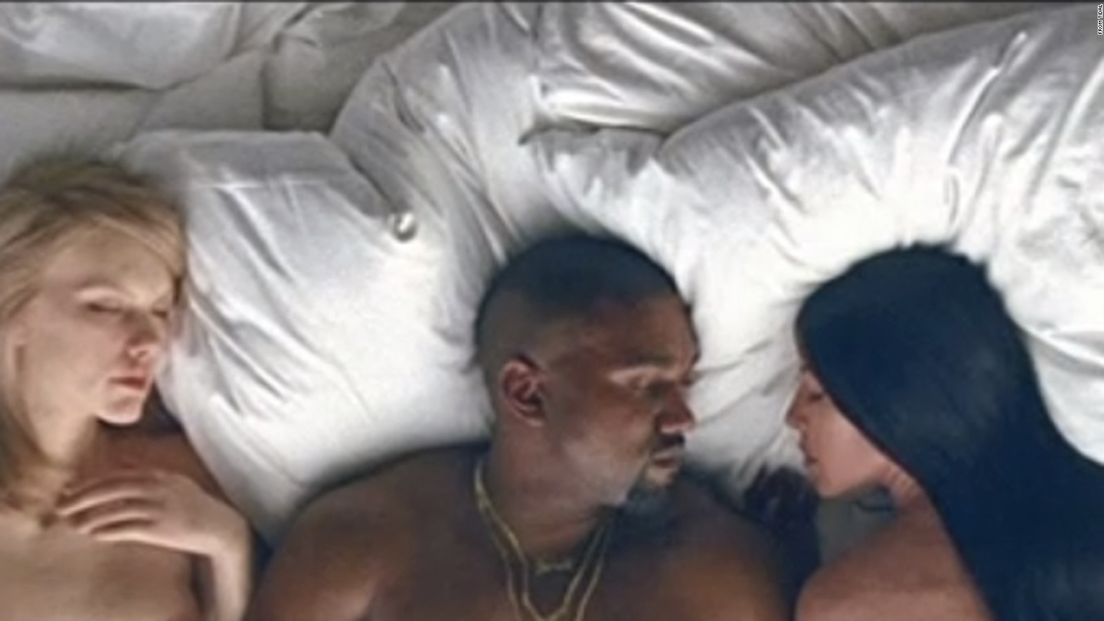 Kanye West premieres 'Famous' music video with naked celebrity look-alikes
