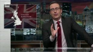 John Oliver loses it over Brexit vote