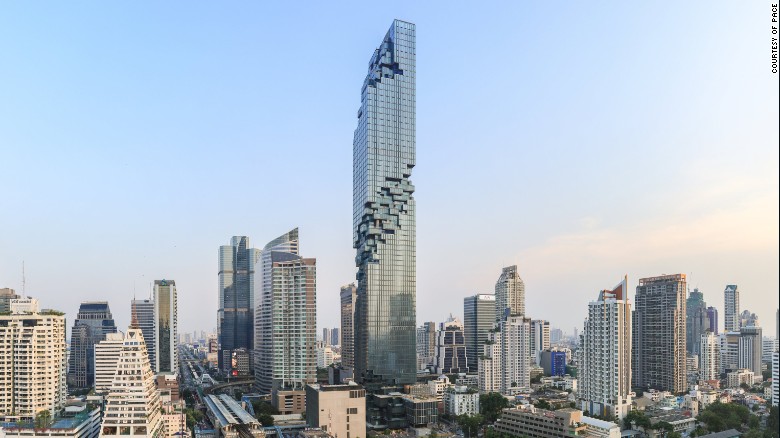 & Quot? MahaNakhon είναι ένα όραμα ενός πύργου που είναι πάρα πολύ σχετικά με τη διαδικασία, για να γίνει, για την ανάπτυξη, & quot?  Scheeren λέει του κτιρίου.