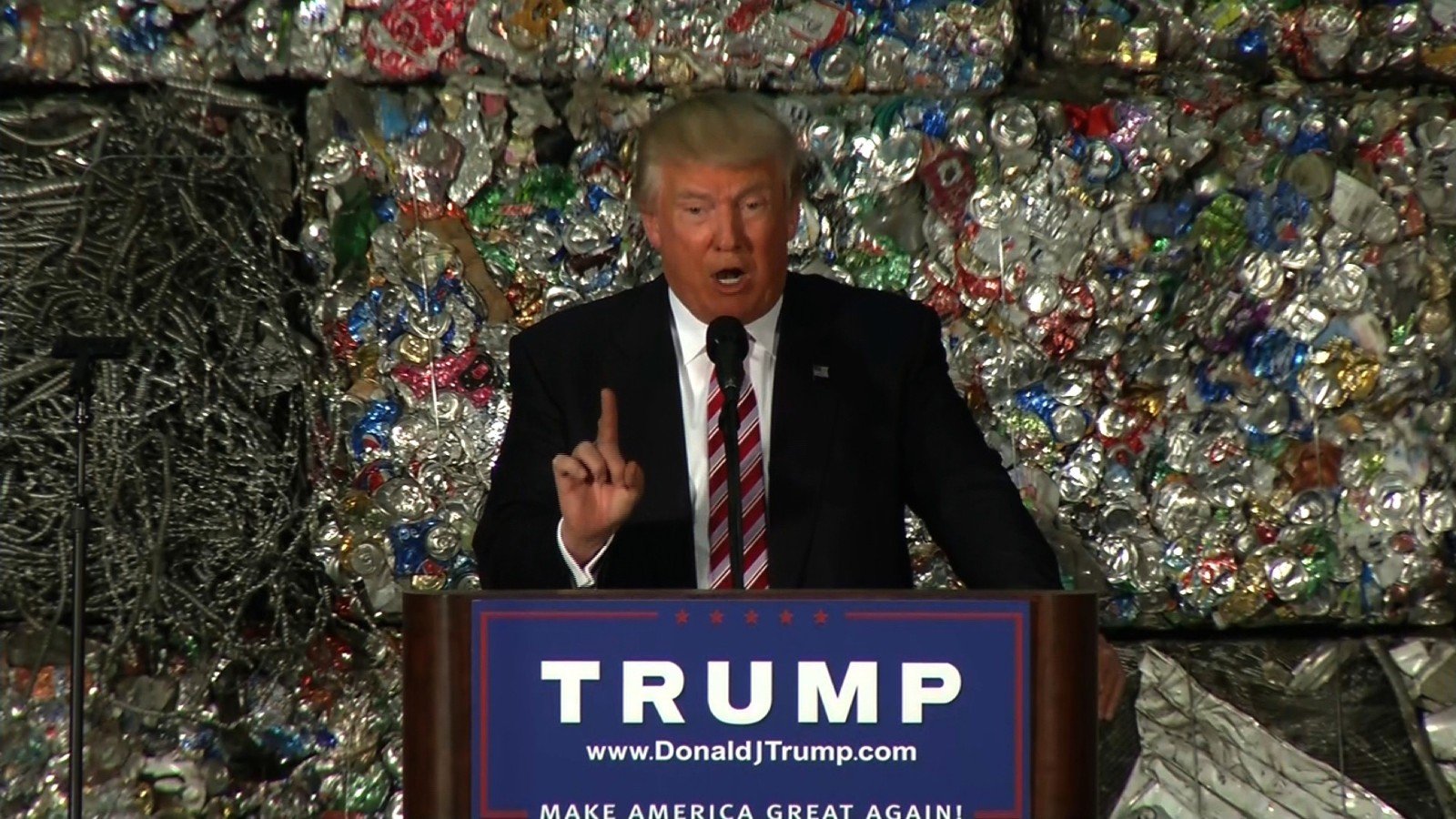 Donald Trump vows to scrap trade deals, threatens China