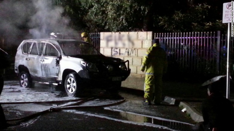 ‘Act of hate’: Australian mosque attacked as children prayed