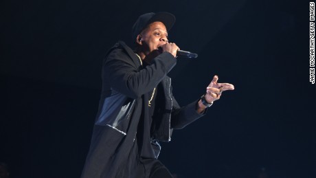 NEW YORK, NY - OCTOBER 20:  Rapper Jay-Z performs onstage during TIDAL X: 1020 Amplified by HTC at Barclays Center of Brooklyn on October 20, 2015 in New York City.  (Photo by Jamie McCarthy/Getty Images for TIDAL)