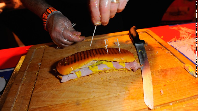 Despite its name, the Cubano sandwich is a Miami signature.