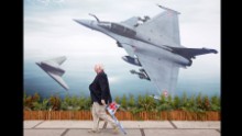 Showing off at Europe's biggest air show