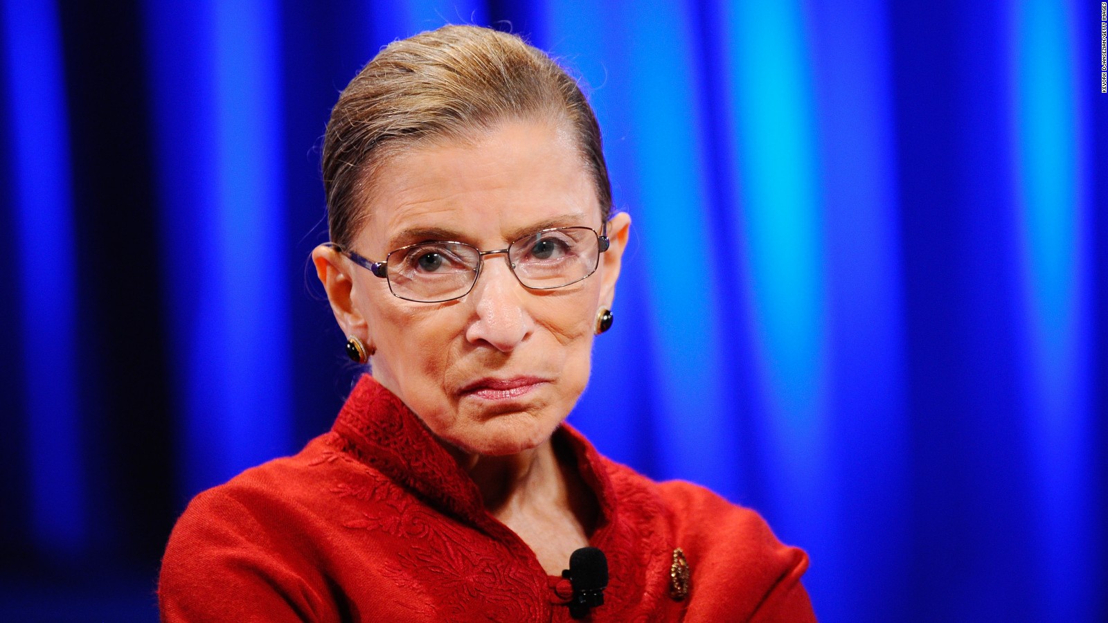 Ruth Bader Ginsburg didn't back off Trump criticism