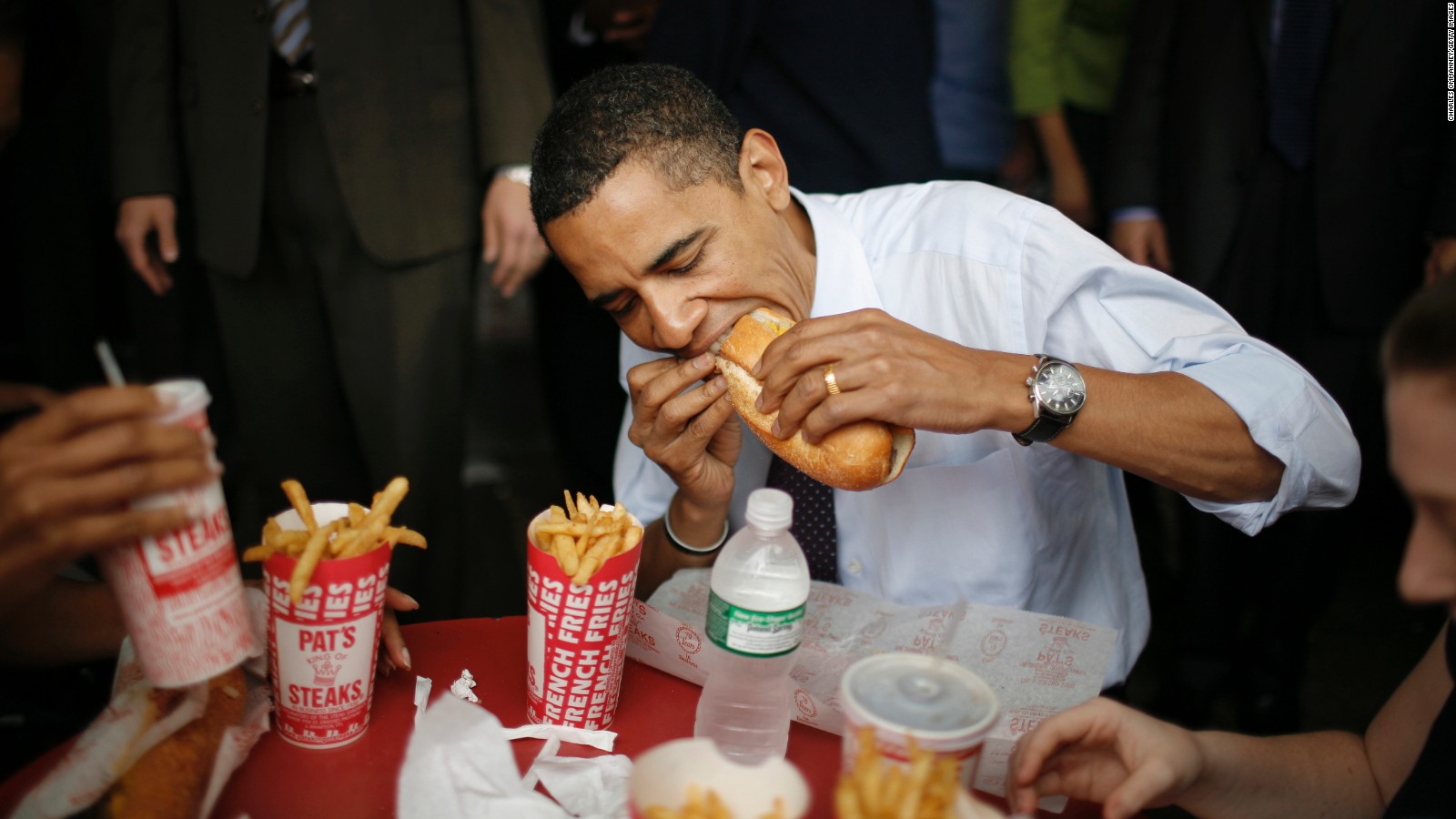 Politics and food do mix
