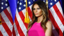 Trump's wife, Melania