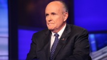 Former New York City mayor Rudy Giuliani