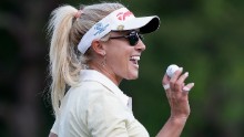 Professional golfer Natalie Gulbis