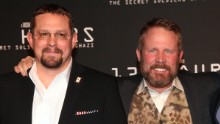 John Tiegen, left, and Mark Geist, survivors of the Benghazi attack