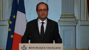 French president: Horror has struck France 