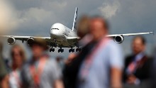 While the world's aviation execs were hammering out business deals behind closed doors at Farnborough, everyone else was having fun checking out the planes and the gear. Click through the gallery to see some of the amazing aircraft on display.