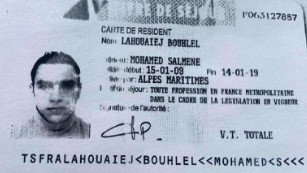 Mohamed Lahouaiej Bouhlel&#39;s ID Card