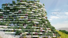 In Guizhou, China, Stefano Boeri architects have started drawing up plans to create a 250-room Mountain Forest hotel.