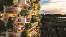 The building was also conceived by Stefano Boeri architects.