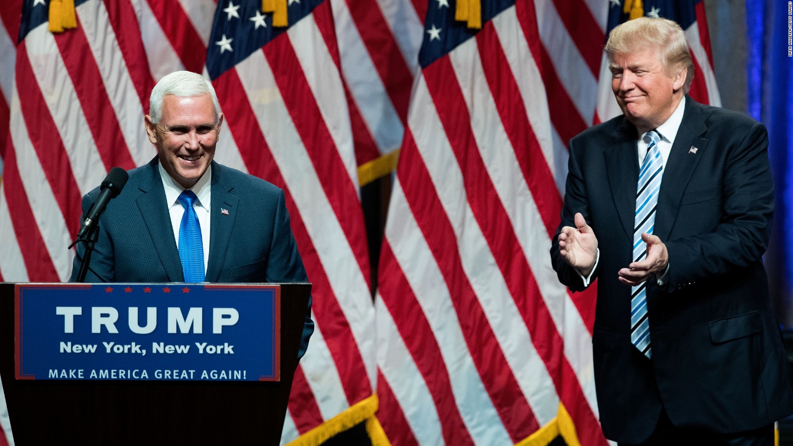 Is Mike Pence OK with Donald Trump's bigoted remarks?