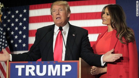 Melania's big moment
