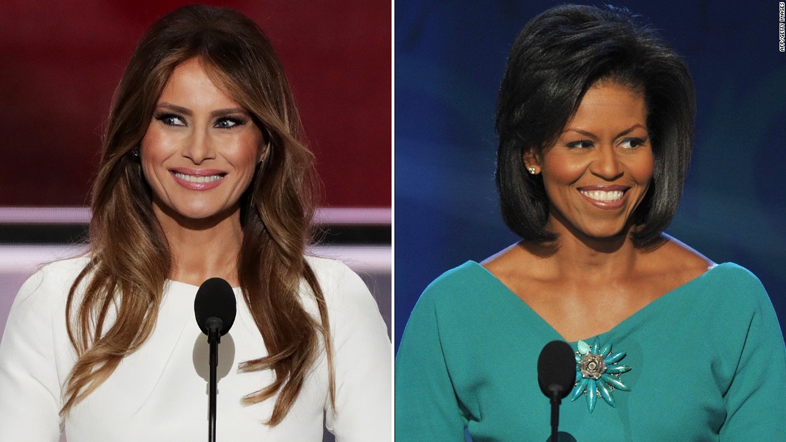 Michelle Obama Jokes About Melania Trump Plagiarism Yeah That Was