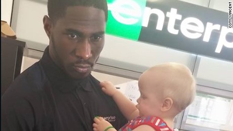 Car rental employee's kind act goes viral