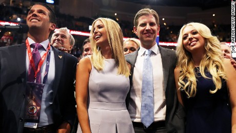 Trump's son: Dad's immigration position not 'softening on anything'