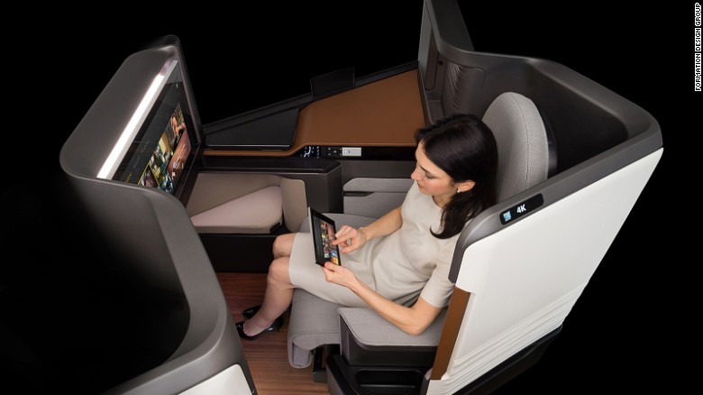 Panasonic&#39;s Waterfront system allows passengers to use their mobile devices to control an aircraft&#39;s built-in entertainment.