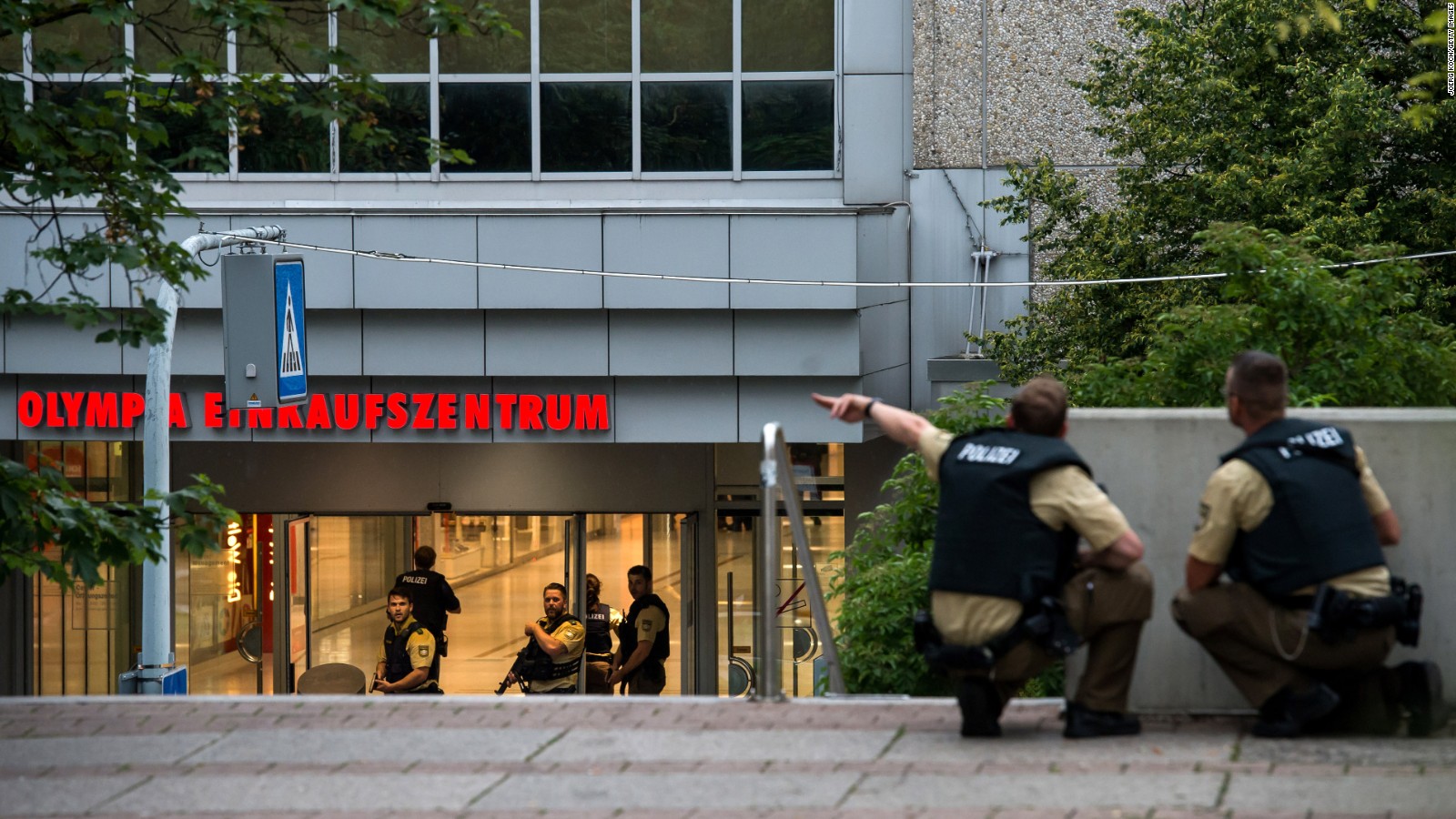 Teen kills 9 people in Munich shopping district rampage