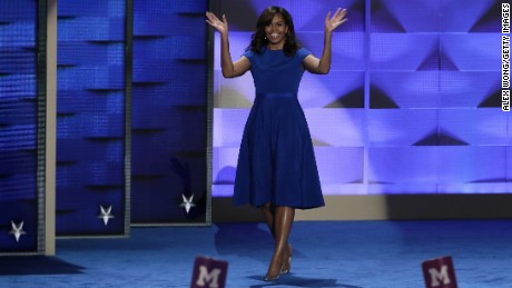 Michelle Obama shares college tips with Howard freshmen