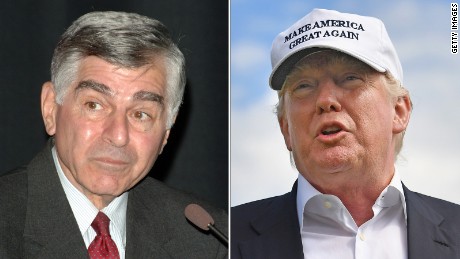 Dukakis: Race would be more competitive if Trump wasn't running