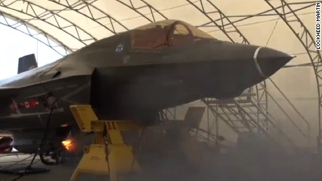 F-35 fighter jet fires 55 rounds per second